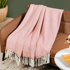 Coral Weave Pure Cotton Throw Nestasia