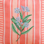 Coral Bloom Cotton Cushion Cover 46x46cm Nestasia