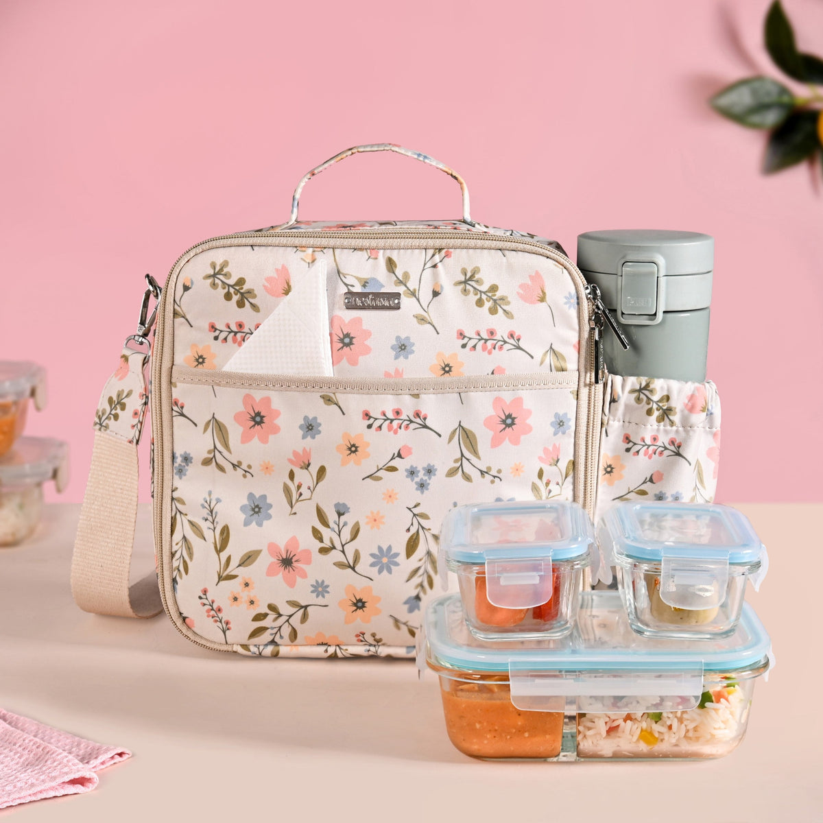 Botanic Insulated Lunch Bag Nestasia