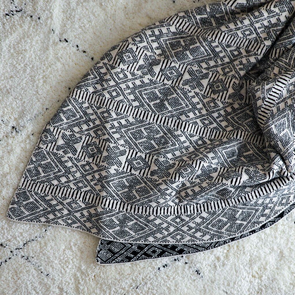 Cotton Throw Patterned Nestasia