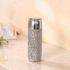 Silver Titanium Bottle With Strainer And Magnetic Lid In Gift Box 500ml Nestasia