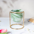 Botanica Marble Green Planter with Stand Nestasia