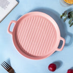 Pink Oven Plate Large Nestasia