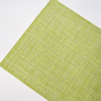 Crosshatch Green Placemat Set Of 6 Nestasia