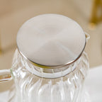 Tall Borosilicate Glass Jug 1950ml Nestasia