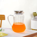 Tall Borosilicate Glass Jug 1950ml Nestasia