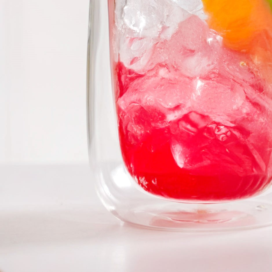 Juice Cooler Double Wall Glass Set Of 2 350ml Nestasia