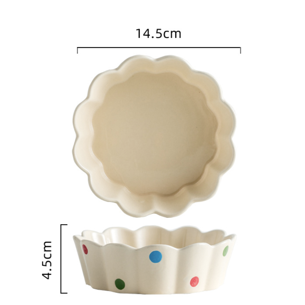 Dots Pie Dish Nestasia