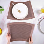 Curvy Dinner Table Mat Set Of 6 Nestasia