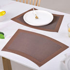 Curvy Dinner Table Mat Set Of 6 Nestasia