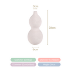 Gourd Matte Finish Flower Vase Nestasia
