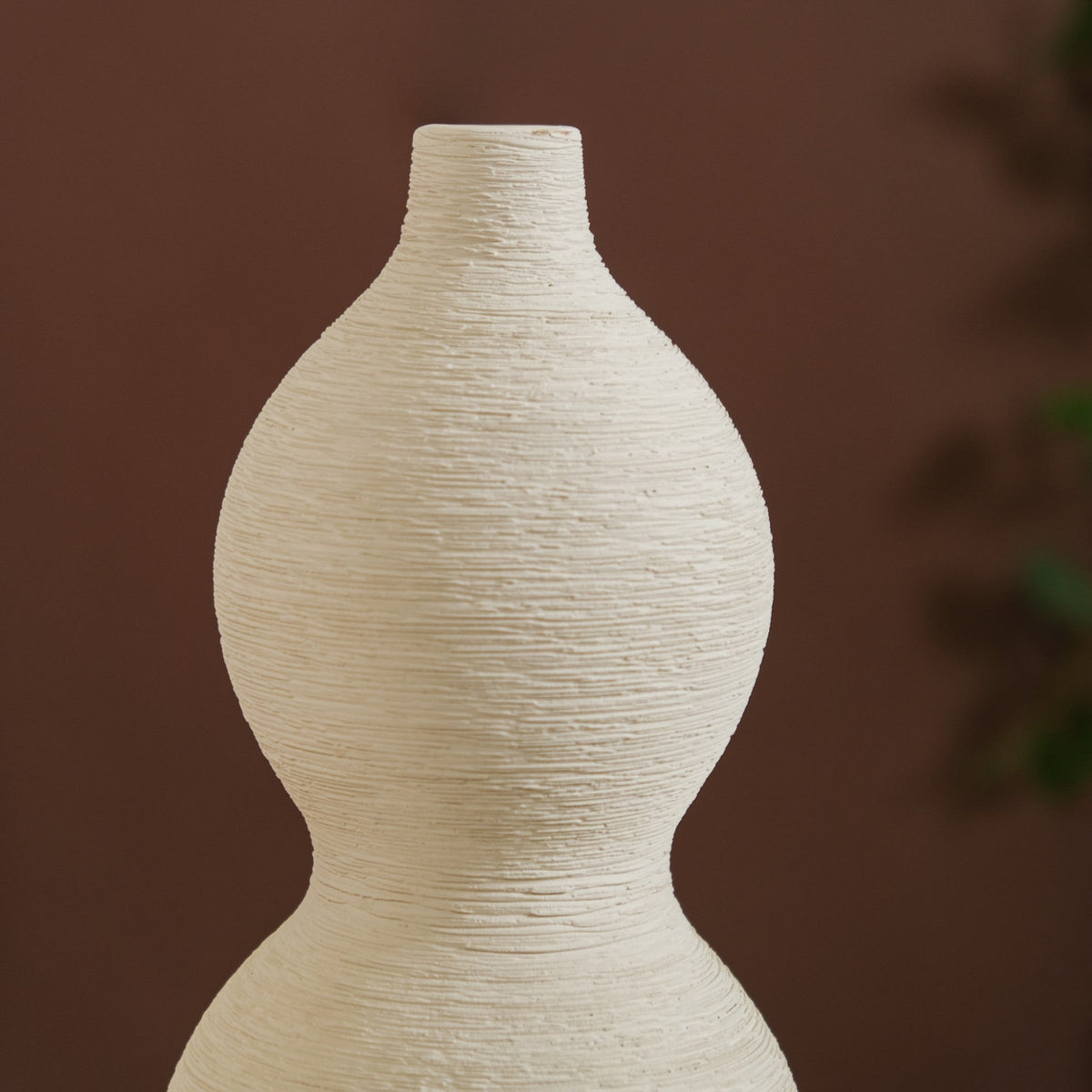 Gourd Matte Finish Flower Vase Nestasia
