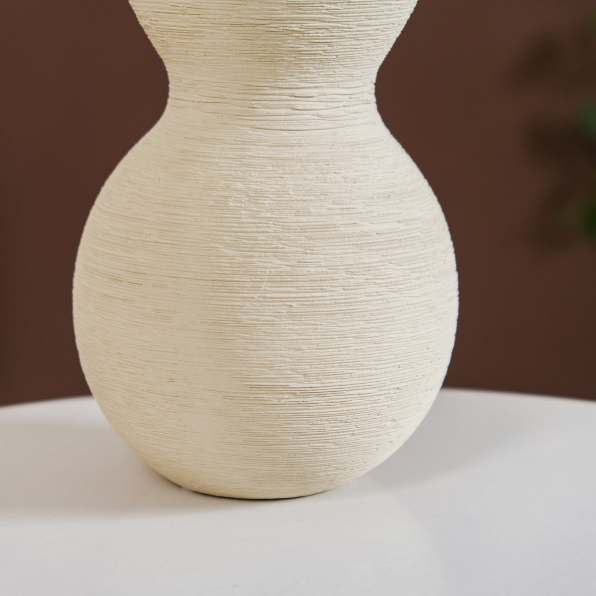 Gourd Matte Finish Flower Vase Nestasia
