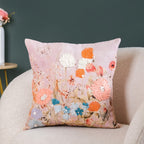 Petal Paradise Cotton Cushion Cover 40x40 cm Nestasia