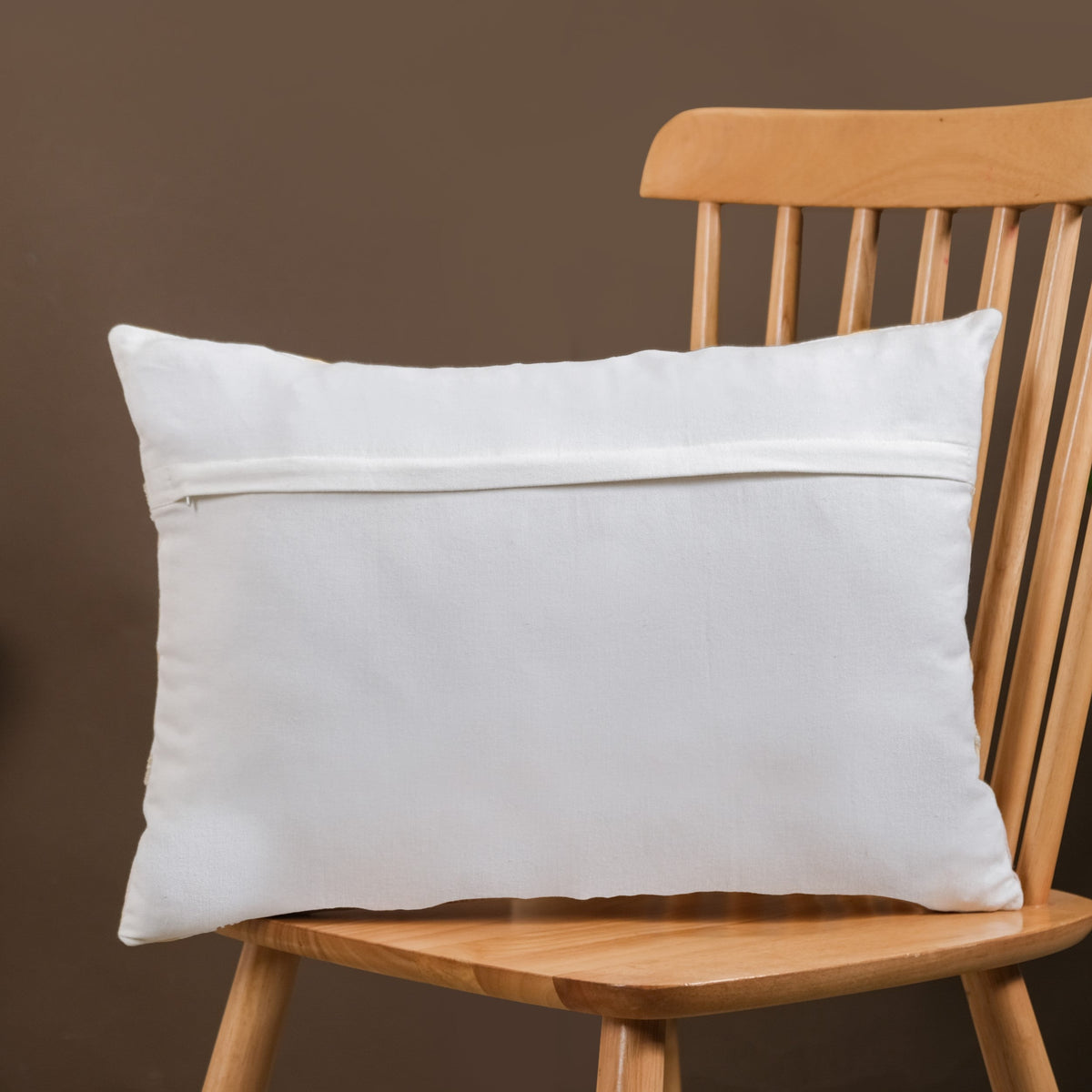 Ikat Embroidered Cushion Cover 50x35 cm Nestasia