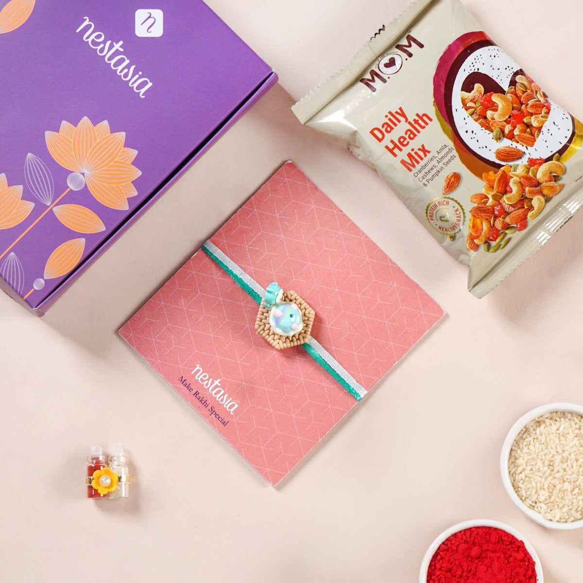 Cute Rakhi Hamper For Little Brother Nestasia