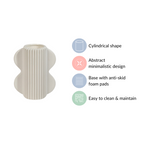 Mod Ceramic Vase With Ears Nestasia