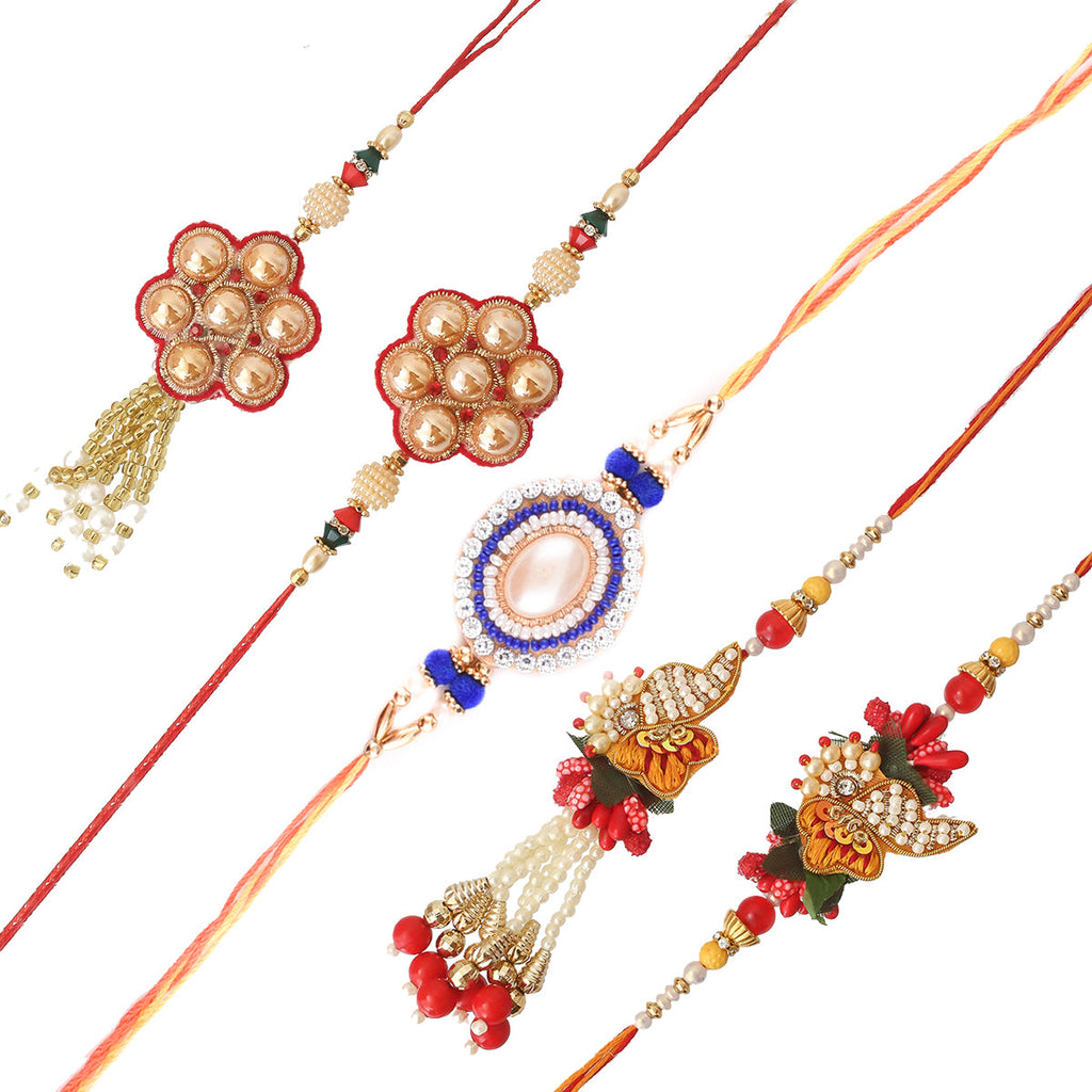 Pack of 5 Rakhis Kafalo