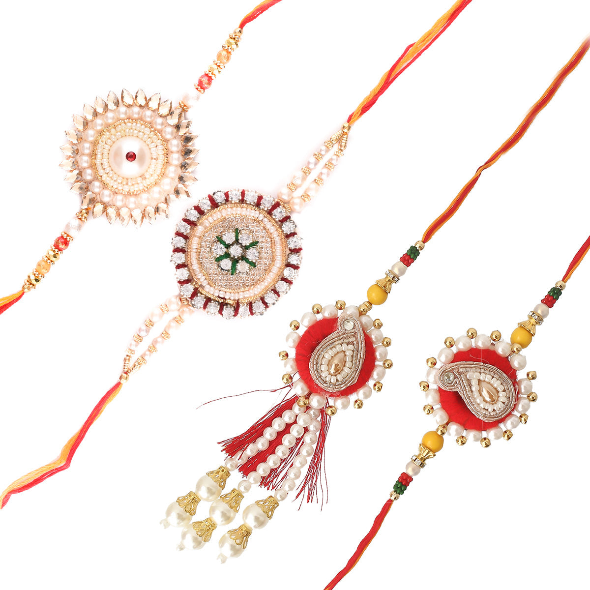 Pack of 4 Rakhis Kafalo