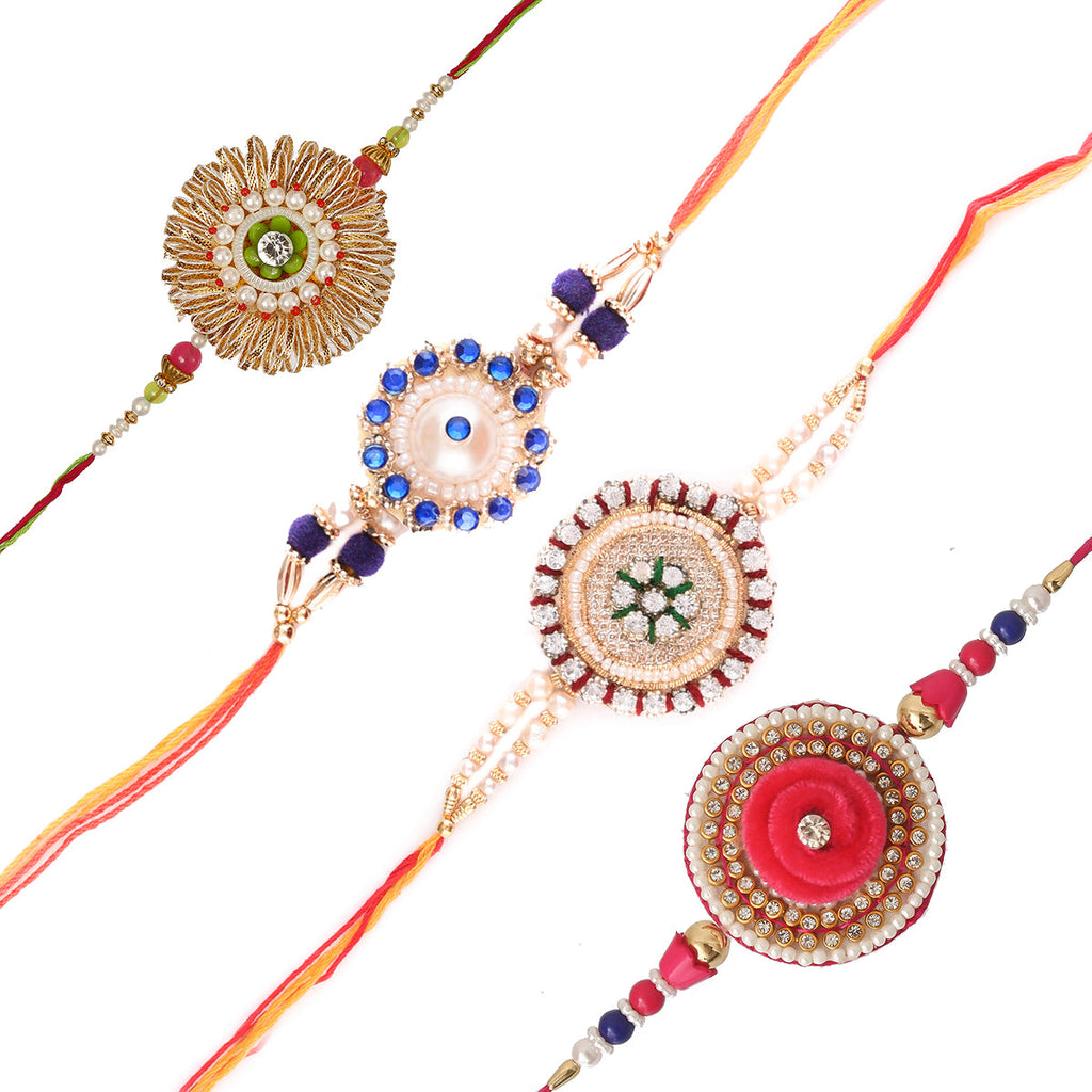 Pack of 4 Rakhis Kafalo