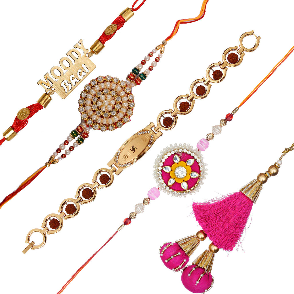 Pack of 5 Rakhis Kafalo