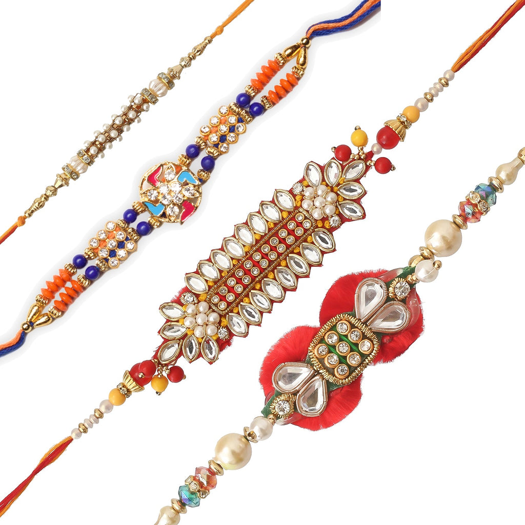 Pack of 4 Rakhis Kafalo
