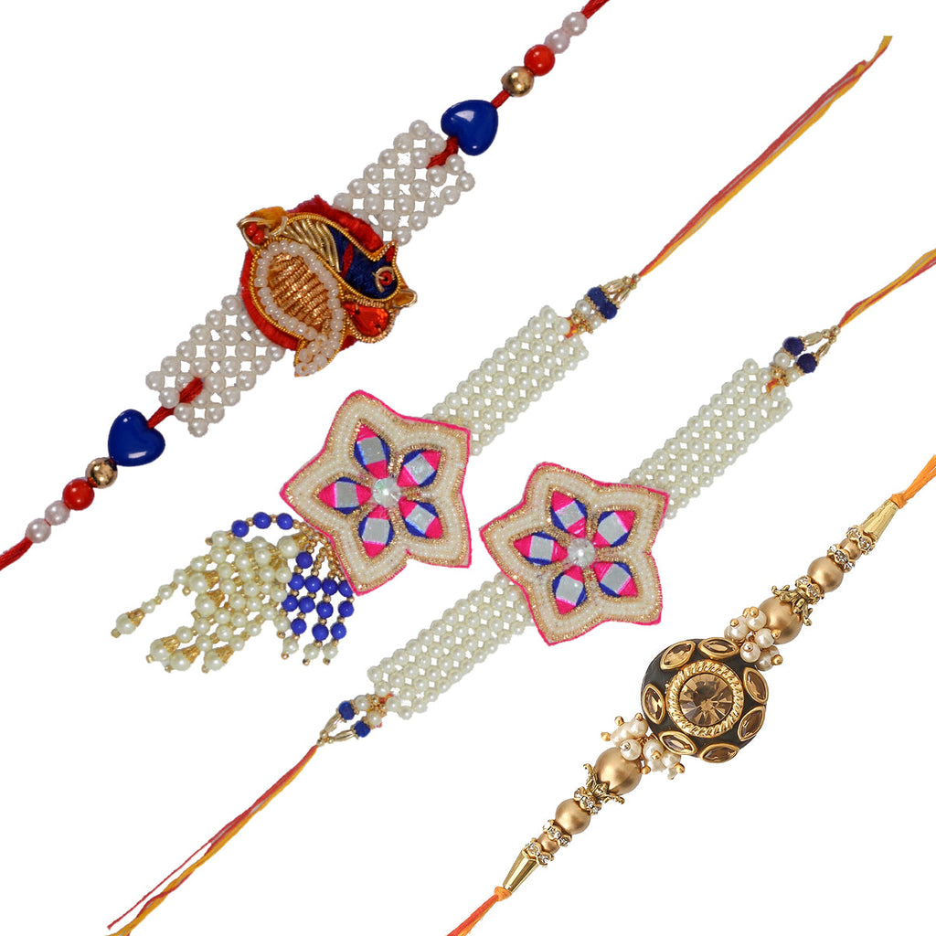 Pack of 4 Rakhis Kafalo