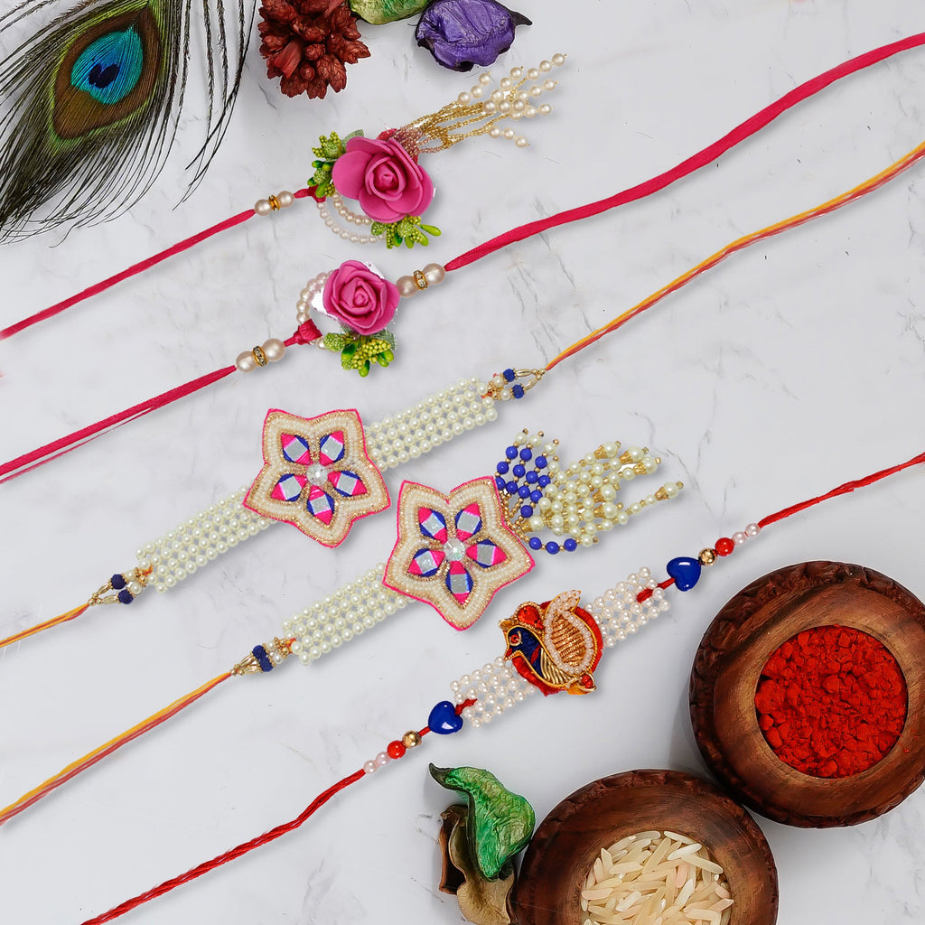 Pack of 5 Rakhis Kafalo