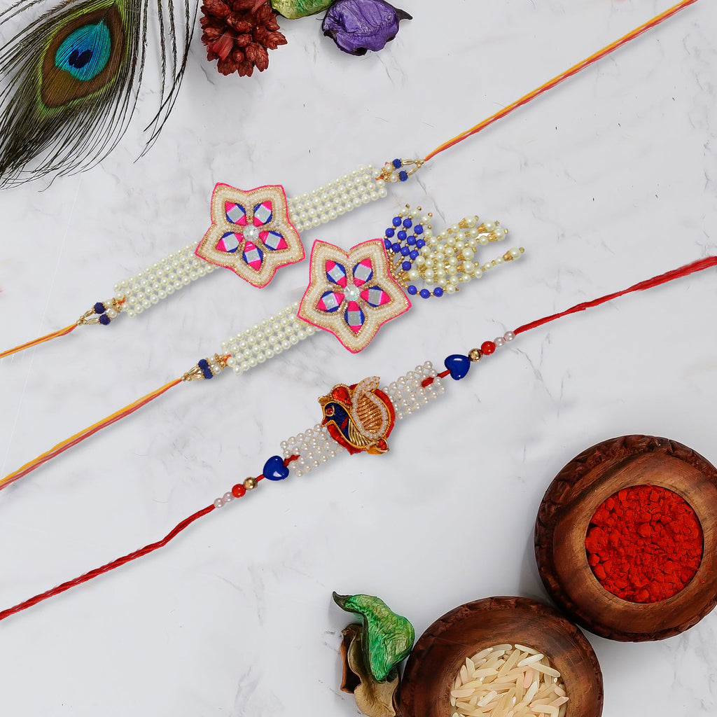 Pack of 3 Rakhis Kafalo