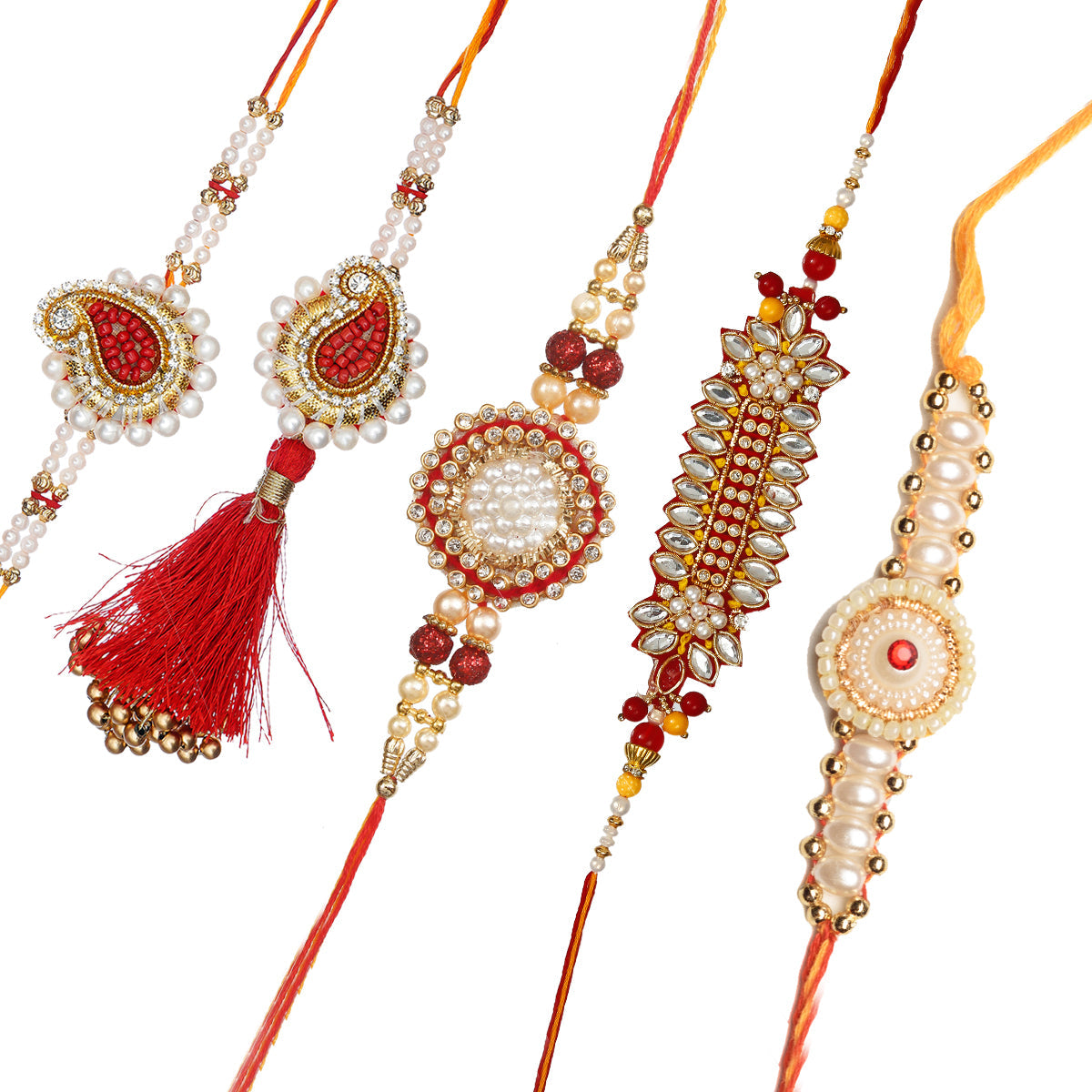 Pack of 5 Rakhis Kafalo
