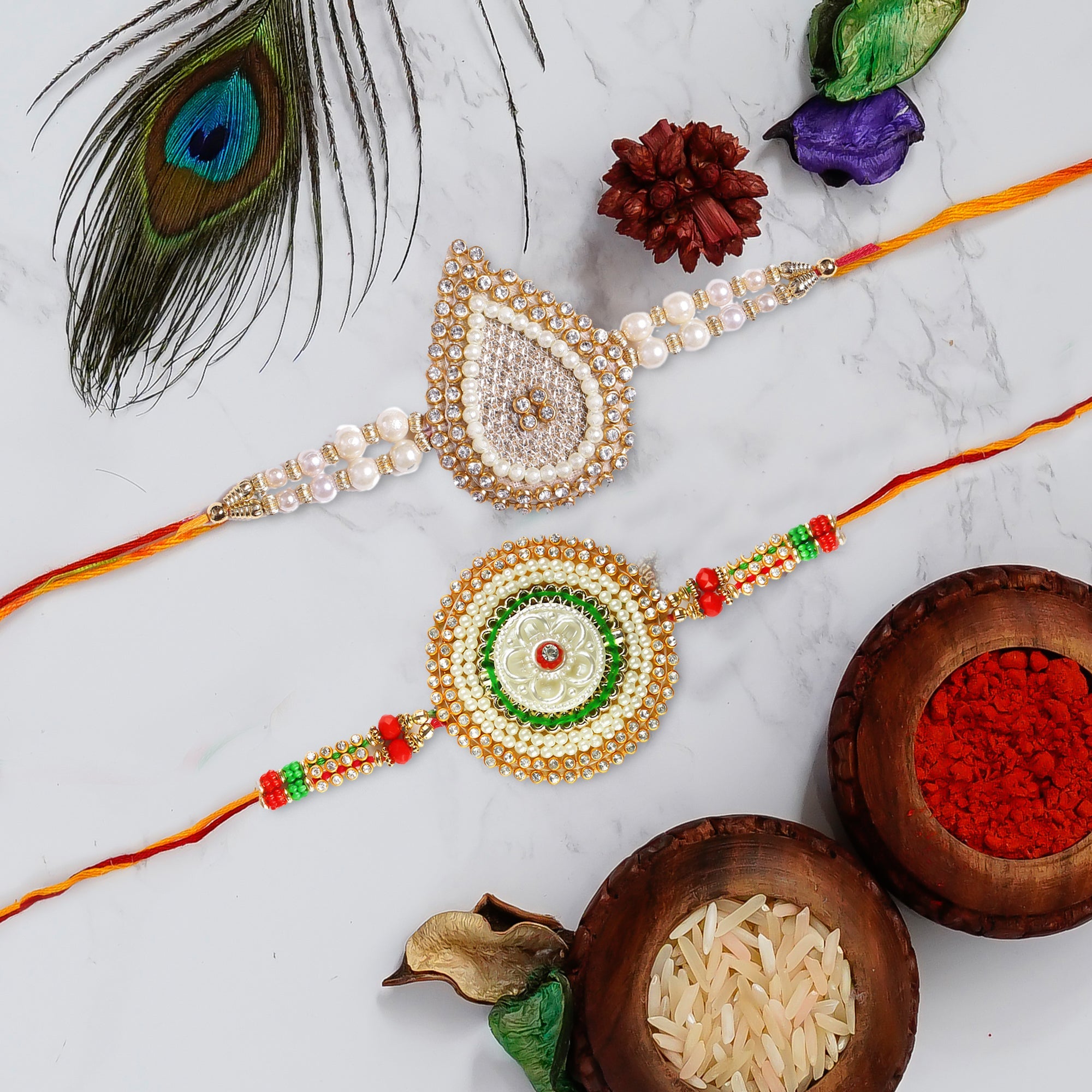 Pack of 2 Rakhis Kafalo