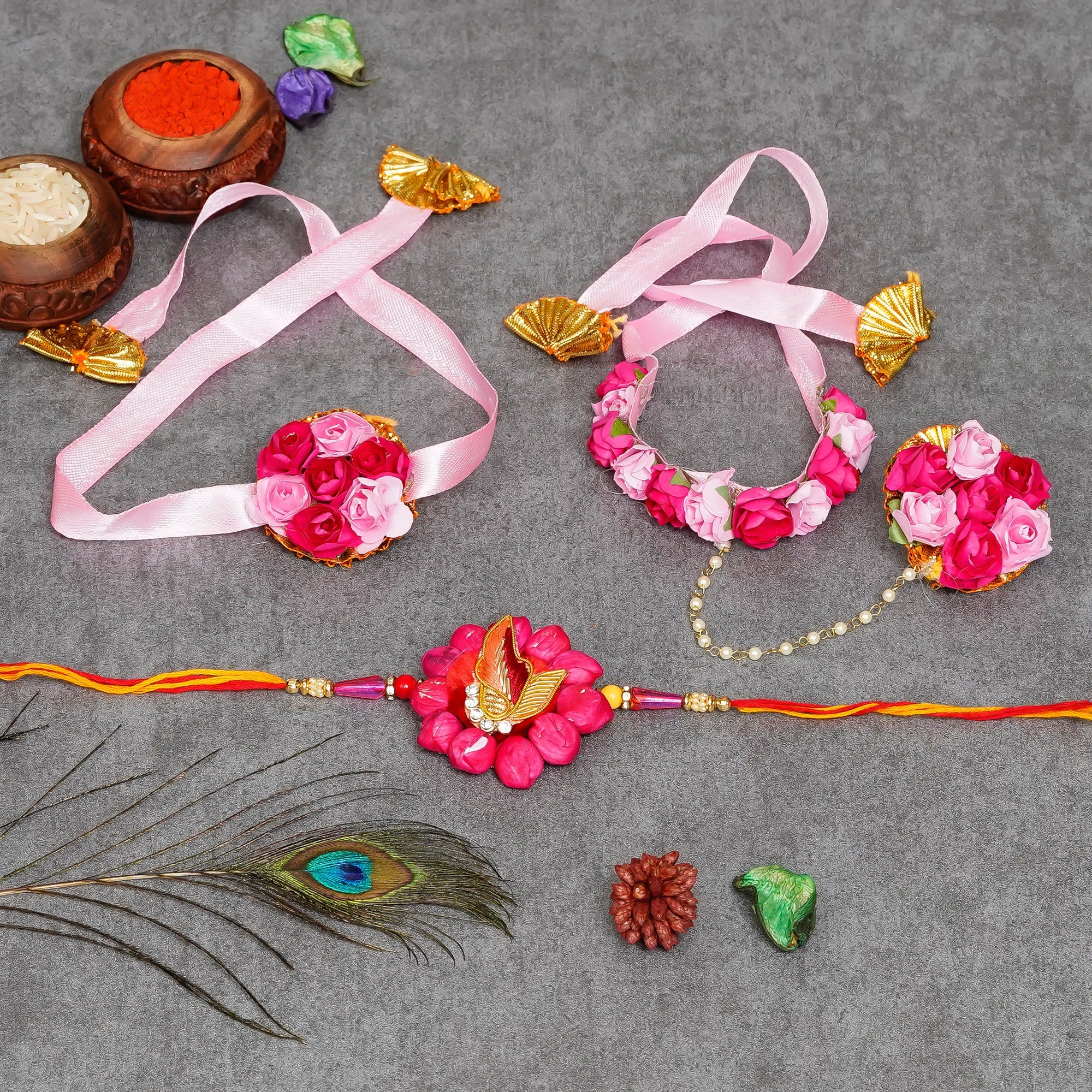 Pack of 3 Rakhis Kafalo