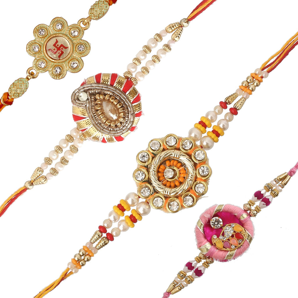 Pack of 4 Rakhis Kafalo