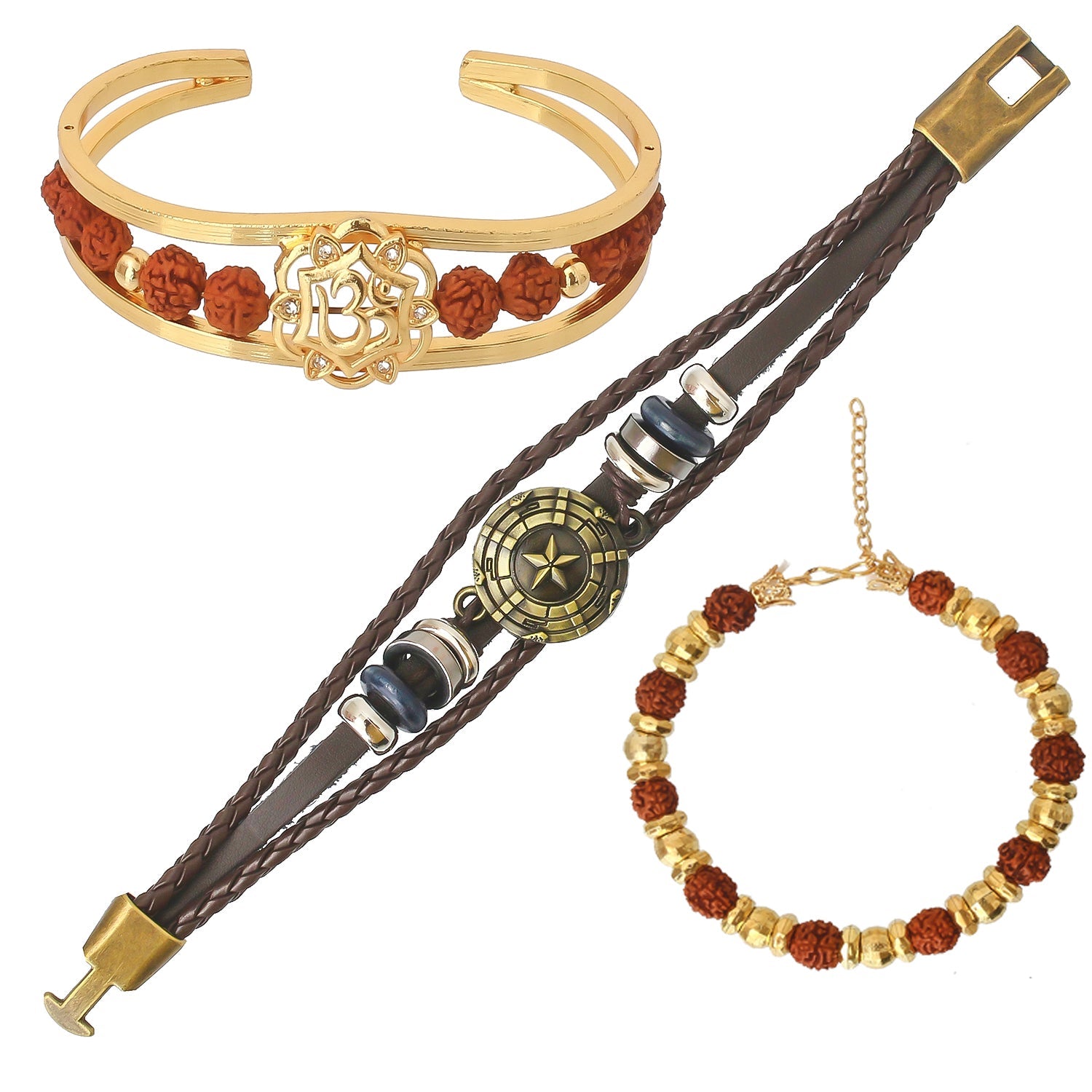 Pack of 3 Rakhis Kafalo