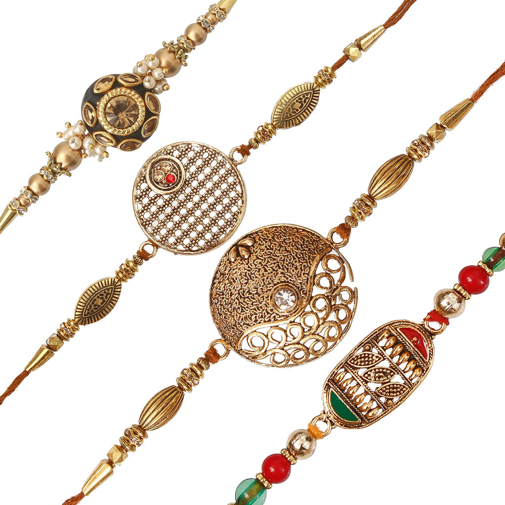 Pack of 4 Rakhis Kafalo