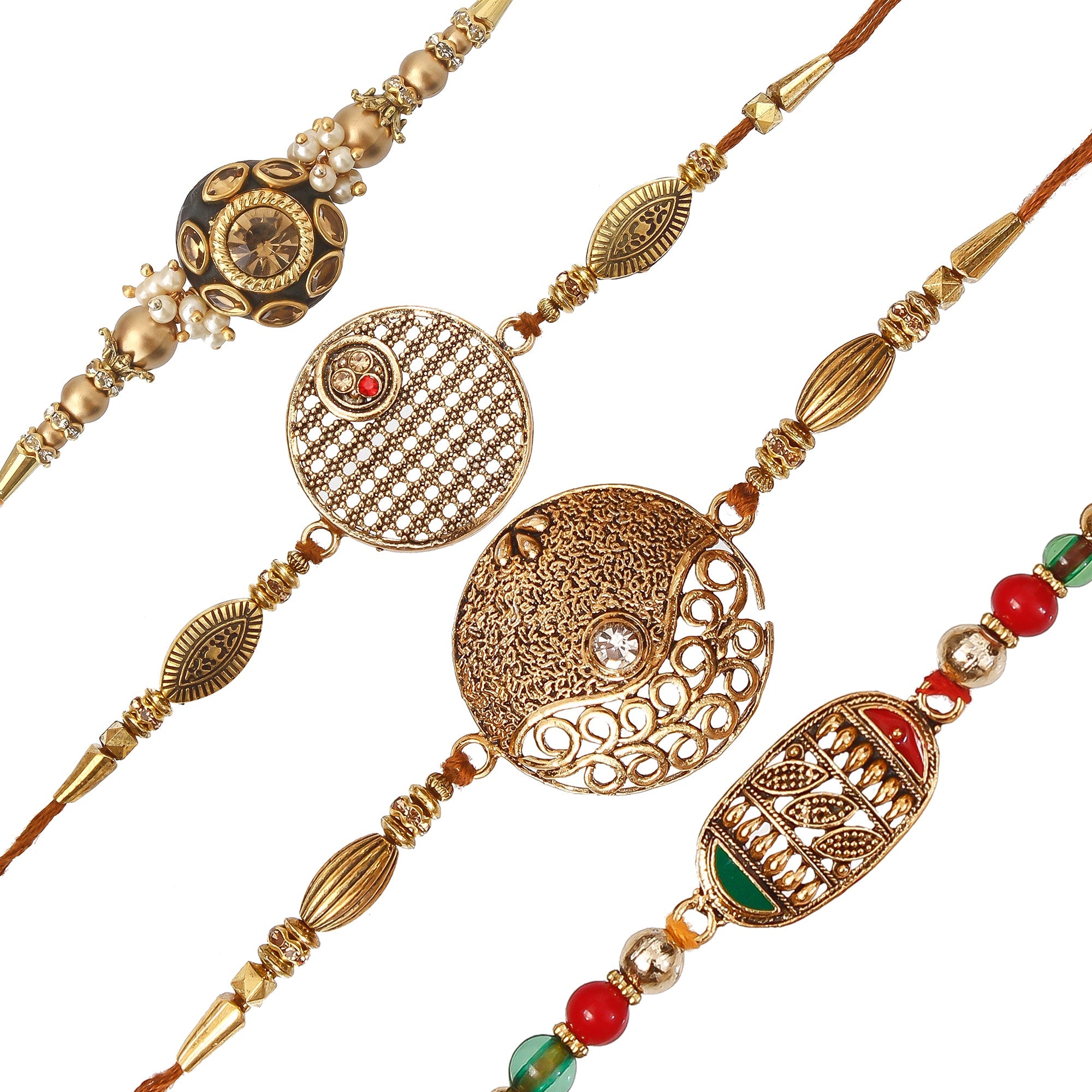 Pack of 4 Rakhis Kafalo