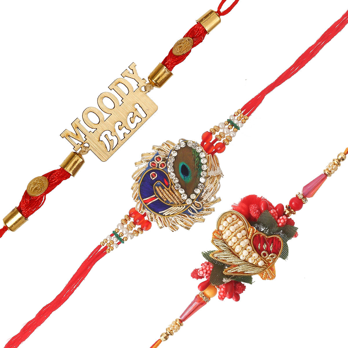 Pack of 3 Rakhis Kafalo