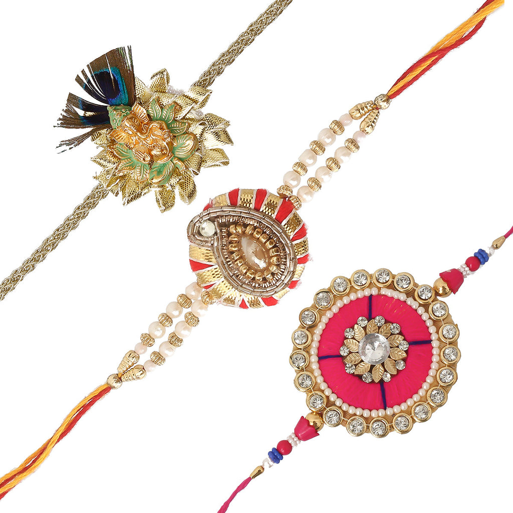 Pack of 3 Rakhis Kafalo