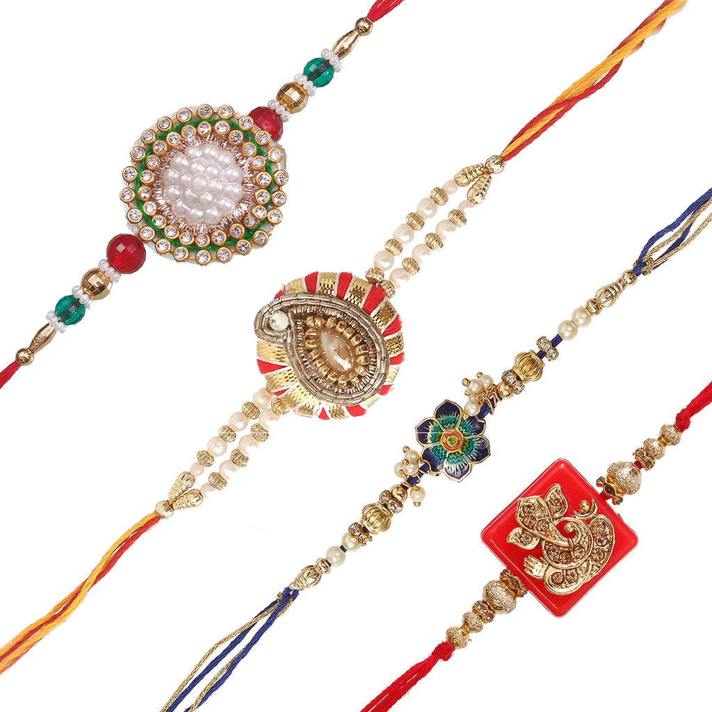 Pack of 4 Rakhis Kafalo