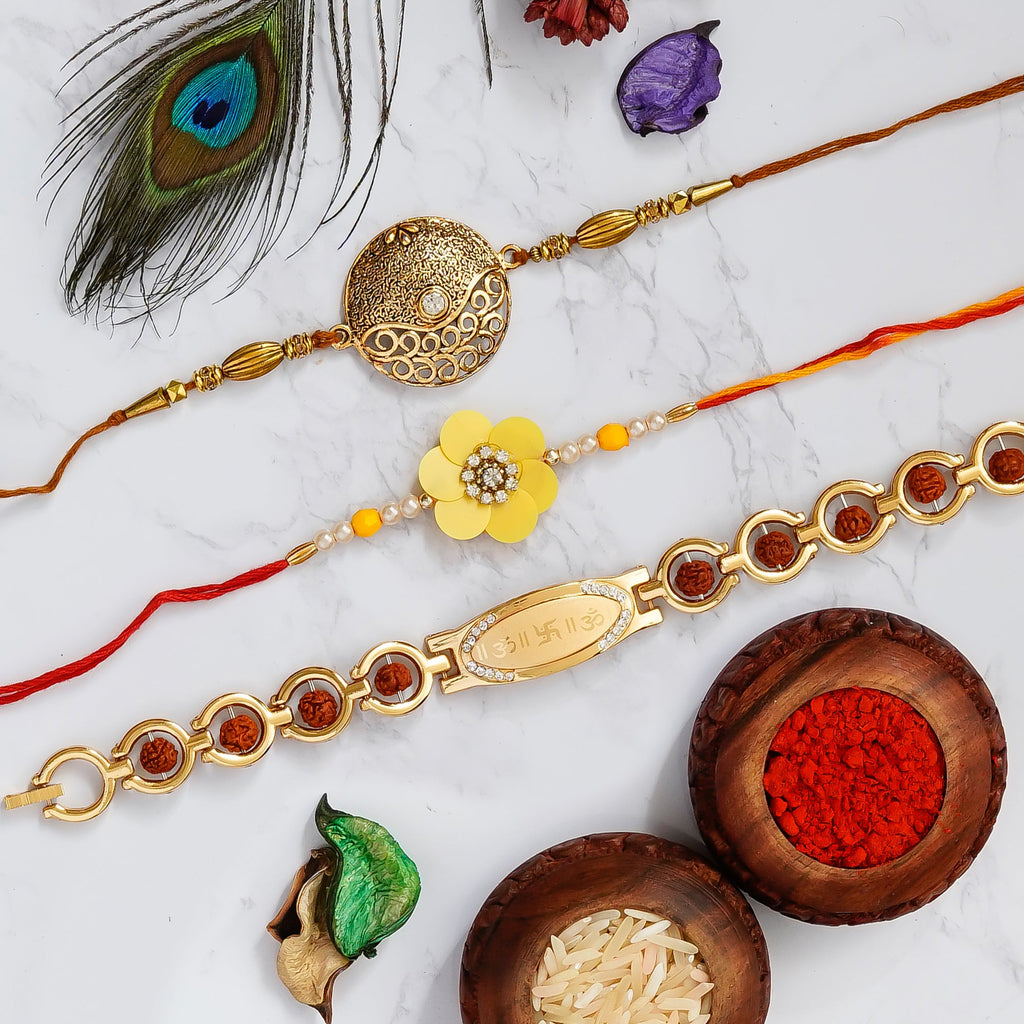 Pack of 3 Rakhis Kafalo