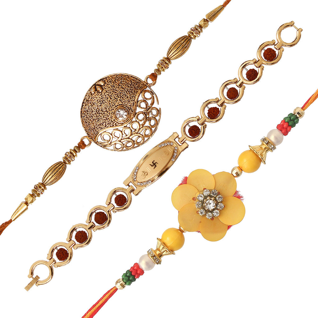 Pack of 3 Rakhis Kafalo