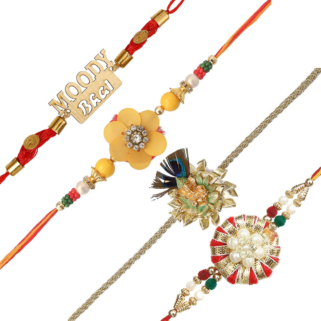 Pack of 4 Rakhis Kafalo