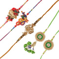Pack of 5 Rakhis Kafalo