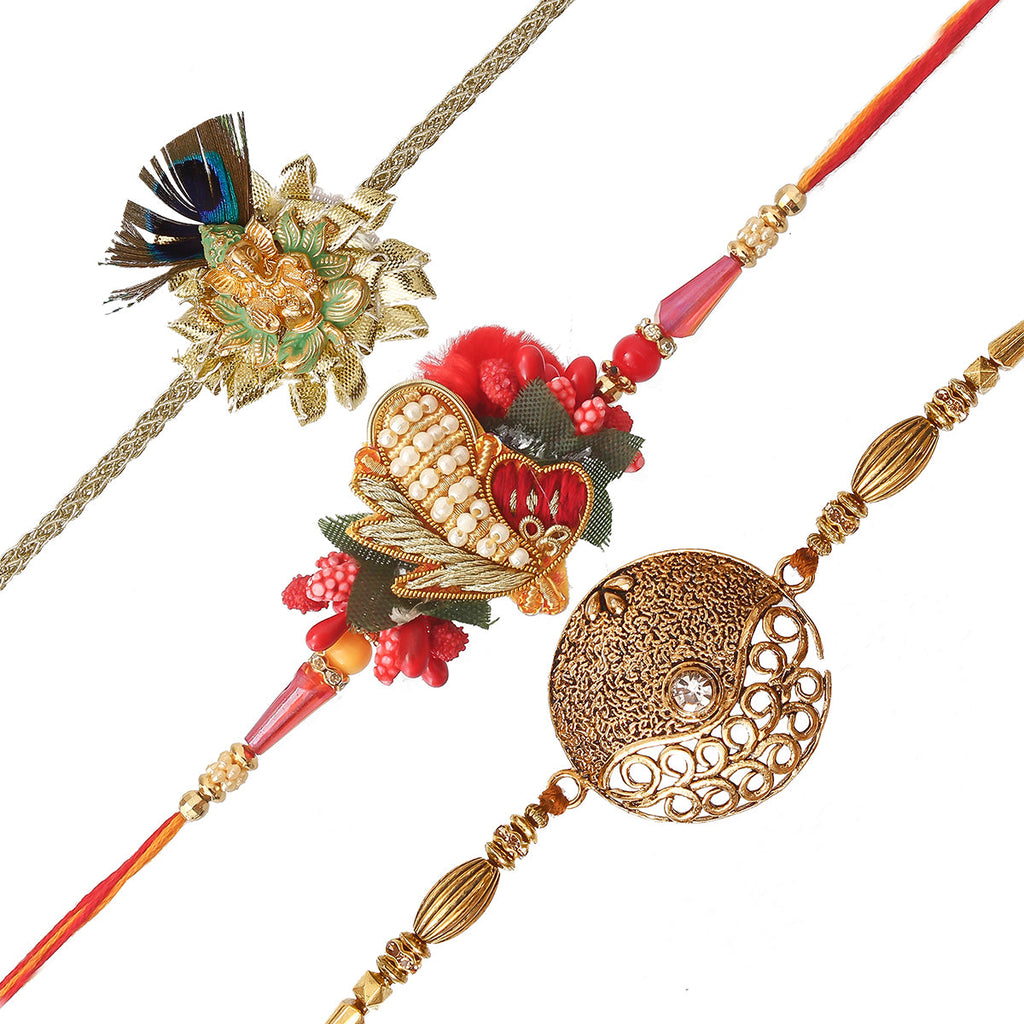 Pack of 3 Rakhis Kafalo