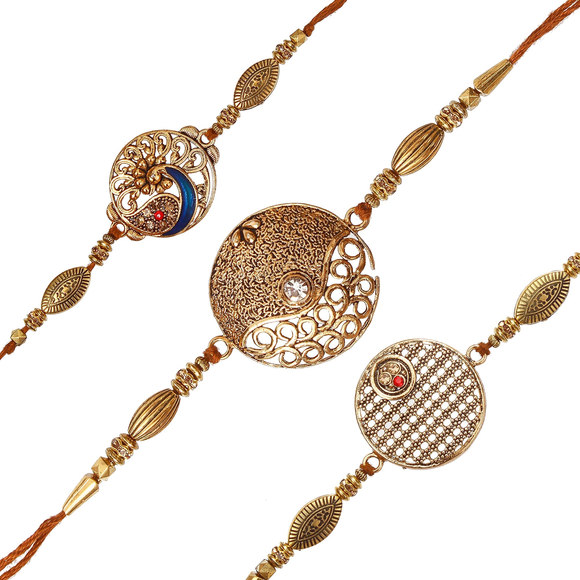 Pack of 3 Rakhis Kafalo