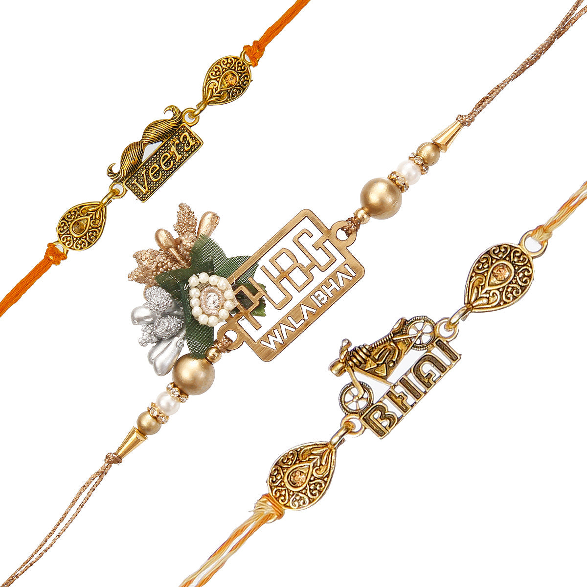 Pack of 3 Rakhis Kafalo