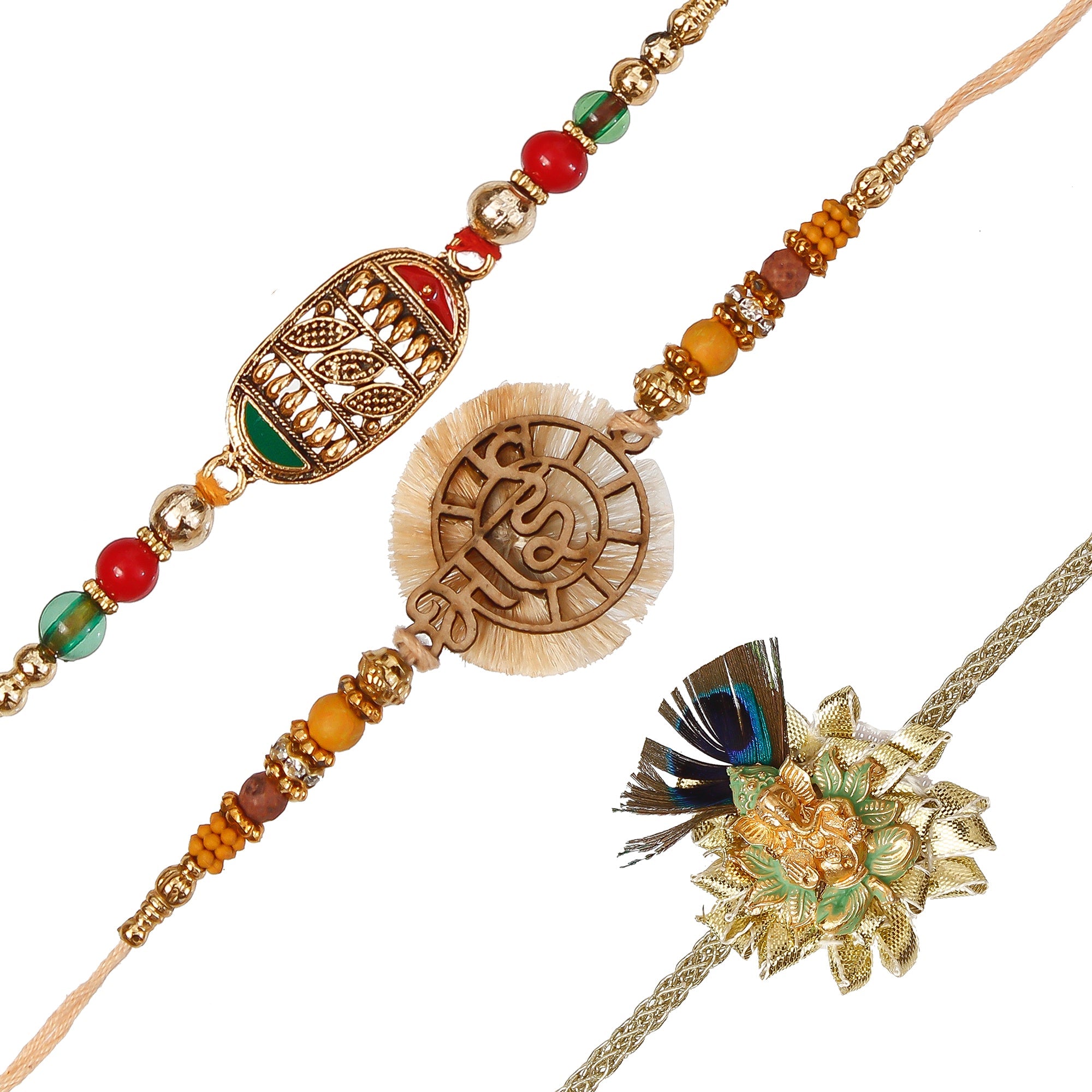 Pack of 3 Rakhis Kafalo
