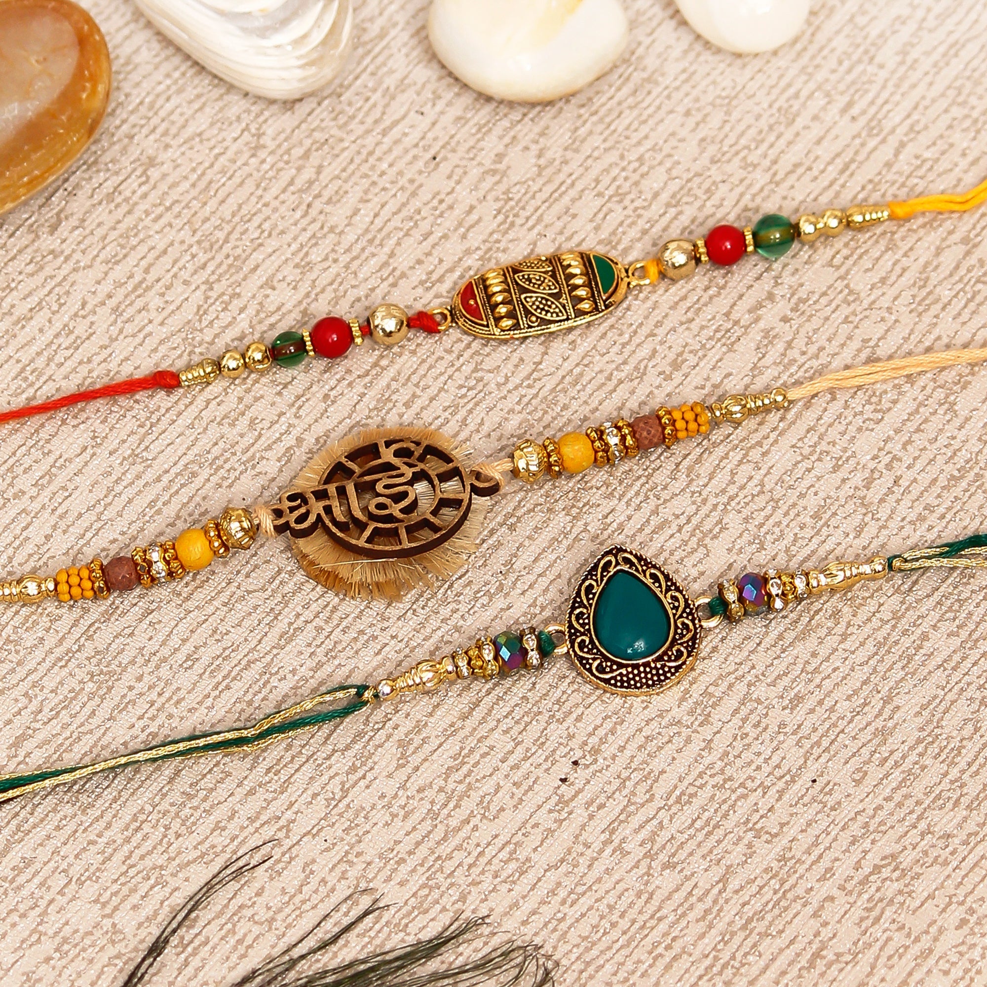 Pack of 3 Rakhis Kafalo