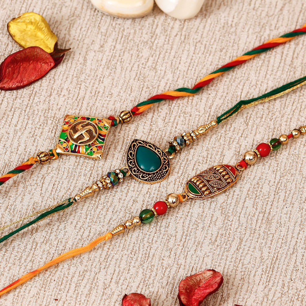 Pack of 3 Rakhis Kafalo