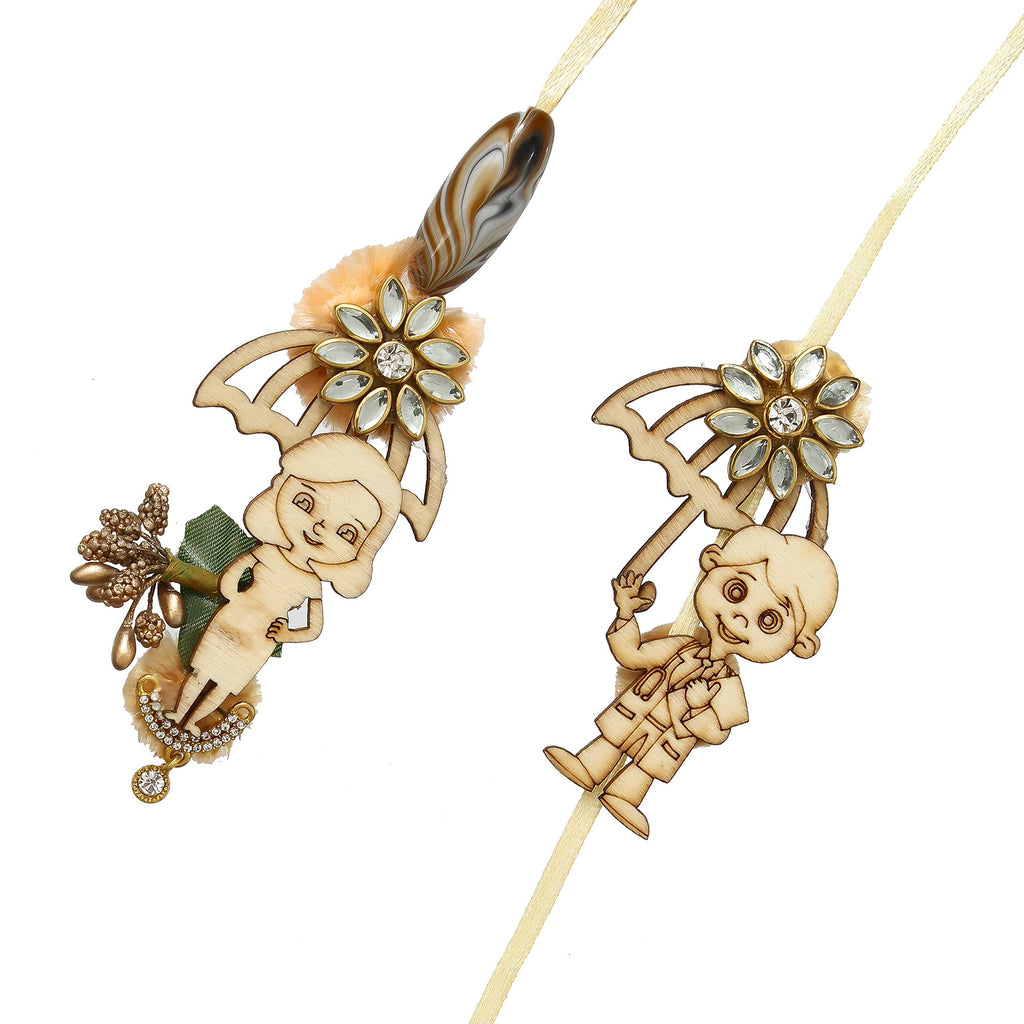 Designer Bhaiya Bhabhi Rakhi Kafalo